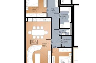 Wohnung mieten in Untere Hofmark, 5282 Ranshofen, 3 Zimmerwohnung 89m² Erstbezug