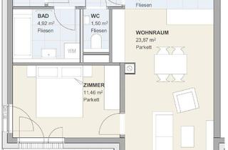Wohnung mieten in Am Bahnhof, 2123 Schleinbach, Ruhige Mietwohnung in Schleinbach an der Schnellbahn