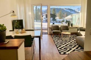 Wohnung mieten in 6100 Seefeld in Tirol, Sonnige 2-Zimmer Erdgeschosswohnung mit Terrasse in Seefeld
