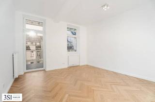 Wohnung kaufen in Schanzstraße 53, 1140 Wien, Lichtdurchflutet & luxuriös: Sanierter Altbau-Erstbezug mit Balkon