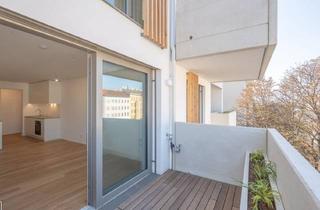 Wohnung mieten in Schönbrunner Straße 44, 1050 Wien, 2 Zimmer Zweitbezugswohnung mit sonniger Loggia in wunderschönem Neubauprojekt "Schön102" nahe U4 - ab Jänner 2026