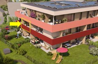 Wohnung kaufen in 4722 Peuerbach, Kompakte Kleinwohnung mit schöner Loggia in den STADTTERRASSEN PEUERBACH - provisionsfrei! ** JETZT FRÜHKÄUFER-RABATT!**