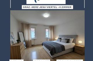 Wohnung mieten in Merangasse, 8010 Graz, Graz - Herz-Jesuviertel - 4 Zimmer - Altbau - WG fähig- Provisionsfrei