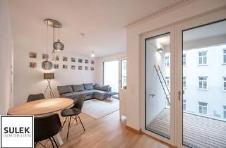 Wohnung mieten in Zieglergasse, 1070 Wien, Gemütliche, hofseitige 2 Zimmer-Neubauwohnung mit Loggia in beliebter Lage (Zieglergasse 52) - ab 02/26!