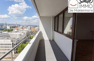 Wohnung kaufen in 1110 Wien, Hochwertig sanierte, geräumige 4-Zimmer Wohnung mit Loggia und fantastischer Aussicht im 12. Liftstock.