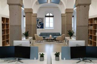 Büro zu mieten in 4600 Wels, DRAGONER HÖFE: Büro-/Atelier-/Ordi-/Geschäftsfläche exklusiv u. einzigartig - Gewölbe, Granitsäulen, beeindruckende Raumhöhe...- weitreichender Gestaltungsfreiraum in historischen Gemäuern - optionale Lagerfläche mit 27 m²