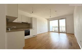 Wohnung mieten in 2700 Wiener Neustadt, Top-moderne 3-Zimmer-Neubauwohnung mit MEGA-SÜD-BALKON (7m²) nahe Akademiepark