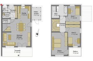 Doppelhaushälfte kaufen in 8061 Sankt Radegund bei Graz, ERSTBEZUG: Doppelhaushälfte mit Garten und Terrasse!
