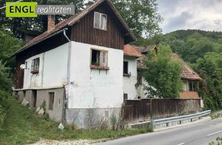 Doppelhaushälfte kaufen in 2832 Thernberg, 7,6 % Rendite – vermietete Doppelhaushälfte mit zusätzlicher Wohneinheit zur Renovierung und Selbstnutzung.