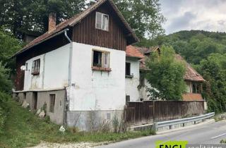 Doppelhaushälfte kaufen in 2832 Thernberg, 7,6 % Rendite – vermietete Doppelhaushälfte mit zusätzlicher Wohneinheit zur Renovierung und Selbstnutzung.