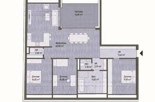 Penthouse kaufen in 8020 Graz, Neubauprojekt: Exklusive Penthouse-Eigentumswohnung (123m²) mit Terrasse in Graz, Gries!