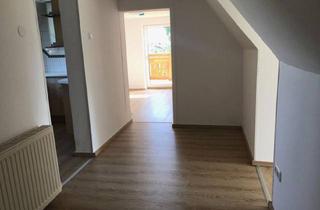 Wohnung mieten in 4050 Traun, Mansardenwohnung Stadtrand zu Linz - St. Martin/ Traun, ruhig, Garten, Balkon überdacht,
