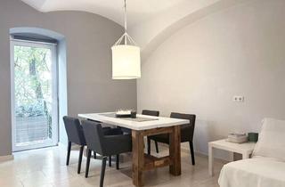 Loft mieten in 1180 Wien, Großzügige, möblierte Atelierwohnung mit direkten Gartenzugang, nahe Schubertpark