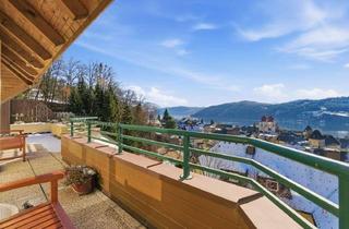 Wohnung kaufen in 9872 Millstatt am See, Dachgeschosswohnung mit Zweitwohnsitzwidmung und Panoramablick über Millstatt und Millstätter See