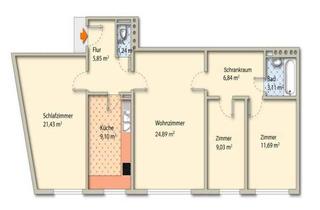 Wohnung kaufen in 1110 Wien, Voll möblierte Wohnung in Ruhelage bei U3 - mit PKW Stellplatz
