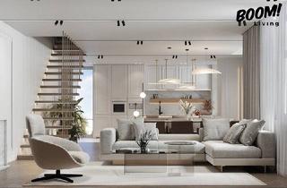 Maisonette kaufen in 1180 Wien, Exklusives Architekten-Penthouse // 203 m² Wohnluxus, 6 Zimmer, 3 Sonnenterrassen mit Weitblick über Wien & Private Lift Access!