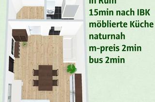 Wohnung mieten in Rosengasse 14, 6063 Rum, 30m2 Garconniere in Rum, Bus mind. alle 15min nach IBK (in 15min)