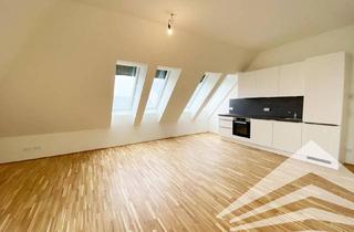 Wohnung mieten in Wienerstraße 69, 4020 Linz, Klimatisierte 2 Zimmer DG-Neubauwohnung mit Küche - Nähe Herz Jesu Kirche