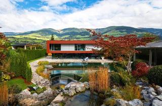 Villen zu kaufen in Klausgasse 47a, 5730 Mittersill, Traumhaftes Wohnhaus mit Gartenlandschaft, Naturteichen und Sauna