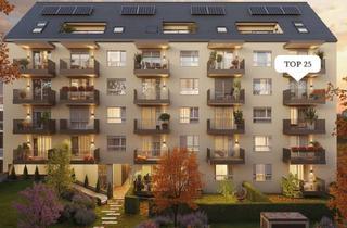 Penthouse kaufen in Lagergasse 25, 8020 Graz, Moderne 2-Zimmer-Wohnung mit Balkon im 3. Obergeschoss