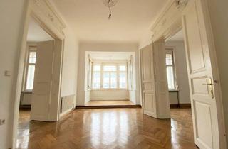 Wohnung mieten in Seebachergasse, 8010 Graz, Provisionsfrei - Exklusive, wunderschöne 5-Zimmer-Altbauwohnung mit KFZ-Garage und 2 Balkonen in absoluter Bestlage in St. Leonhard
