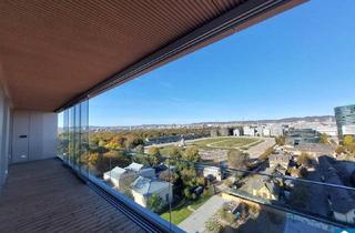 Wohnung mieten in Meiereistraße, 1020 Wien, GRÜNBLICK im "Viertel Zwei" ! Exklusive 4-Zimmerwohnung mit 20 m² Loggia