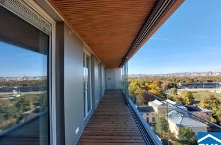 Wohnung mieten in Meiereistraße, 1020 Wien, GRÜNBLICK im "Viertel Zwei" ! Exklusive 4-Zimmerwohnung mit 20 m² Loggia