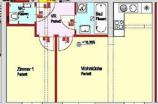 Wohnung mieten in Floßlendplatz, 8020 Graz, Provisionsfreie freundliche helle 2-Zimmerwohnung beim Floßlendplatz