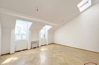 Wohnung mieten in Gonzagagasse, 1010 Wien, Im Herzen des 1. Wiener Gemeindebezirks - 3-Zimmer-Dachgeschosswohnung mit Klimaanlage und Balkon!