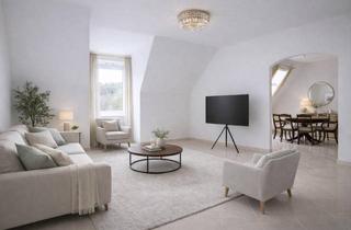 Wohnung kaufen in 2500 Baden, Stilvolle 3,5-Zimmer-Wohnung mit Terrasse und herrlichem Panorama auf die historischen Burgruinen