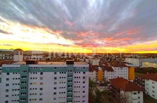 Wohnung kaufen in 4600 Wels, Über den Dächern von Wels - 2 Loggien samt unfassbarer Fernsicht