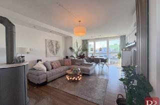 Wohnung kaufen in 2333 Leopoldsdorf, Familientraum mit 4 Zimmern, Dachterrasse mit Outdoorküche, zwei Garagenplätzen und Badeseezugang