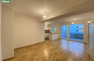 Wohnung mieten in Mautner-Markhof-Straße, 2320 Schwechat, Wohnen im Mautner-Markhof in Gehweite der S-Bahn S7 Kaiserebersdorf - Innenhofausrichtung mit großer Loggia, Einbauküche und luxuriösem Bad! GEMEINSCHAFTLICHE DACHTERRASSE!