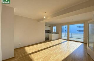 Wohnung mieten in Mautner-Markhof-Straße, 2320 Schwechat, Wohnen im Mautner-Markhof in Gehweite der S-Bahn S7 Kaiserebersdorf - Innenhofausrichtung mit großer Loggia, Einbauküche und luxuriösem Bad! GEMEINSCHAFTLICHE DACHTERRASSE!