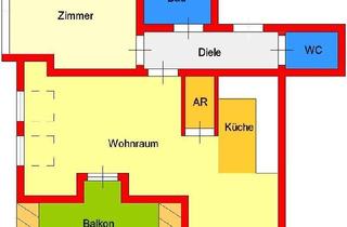 Wohnung mieten in Liebiggasse, 8010 Graz, Provisionsfreie Dachgeschoßwohnung mit Balkon Grazer Bestlage bei UNI - Liebiggasse