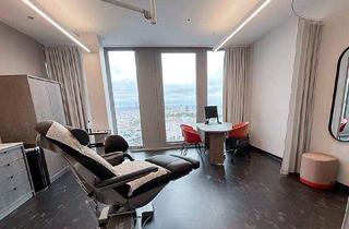 Immobilie mieten in Am Hauptbahnhof, 1100 Wien, MEDIZINISCHE ELEGANZ ÜBER DEN DÄCHERN WIENS: DIE ORDINATION IM 15. STOCK DES THE ICON VIENNA AM HAUPTBAHNHOF - flexible Miete /Umsatzbeteiligung möglich!