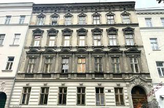 Anlageobjekt in 1150 Wien, Perfektes Investment am Jahresende - Zinshaus mit bewilligtem Dachgeschoß-Zubau - Innenhof