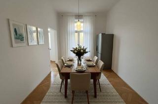 Wohnung mieten in 1180 Wien, ERSTBEZUG NACH GENERALSANIERUNG: Ansprechende 6-Zimmer-Altbauwohnung mit Balkon, unweit von Kutschermarkt