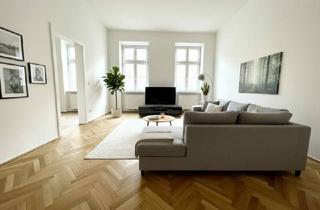 Wohnung mieten in 1180 Wien, ERSTBEZUG NACH GENERALSANIERUNG: Helle und ruhige 6-Zimmer-Altbauwohnung mit Balkon, unweit von Kutschermarkt