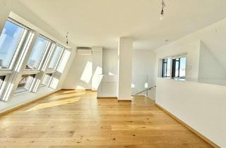 Maisonette kaufen in Hütteldorfer Straße, 1150 Wien, HOCHWERTIGES 4-ZIMMER-DG + 2 TERRASSEN + 360° BLICK ÜBER WIEN NAHE U3