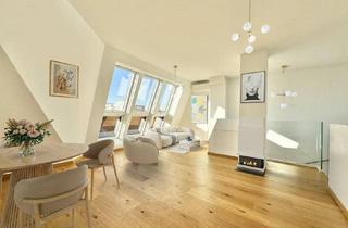 Maisonette kaufen in Hütteldorfer Straße, 1150 Wien, HOCHWERTIGES 4-ZIMMER-DG + 2 TERRASSEN + 360° BLICK ÜBER WIEN NAHE U3