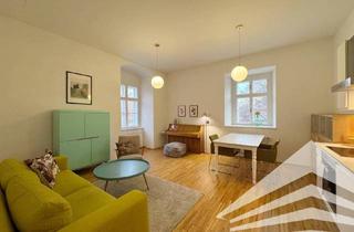 Wohnung mieten in Untere Donaulände, 4020 Linz, Stilvolle 2 Zimmer-Altbauwohnung mit Küche an der Donaulände