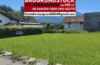 Grundstück zu kaufen in Hauptsraße, 6824 Schlins, Schönes Bau-Grundstück mitten in Schlins als Ganzes oder geteilt zu verkaufen