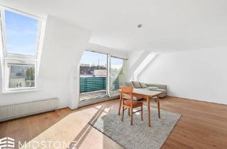 Maisonette kaufen in 1150 Wien, *Hochwertiges Wohnen über Wien* Traumhafte Dachgeschosswohnung mit Außenflächen