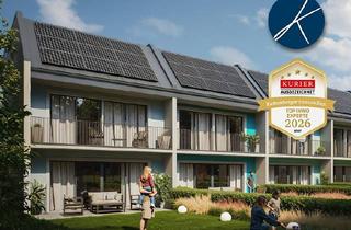 Haus kaufen in 3435 Zwentendorf an der Donau, Erstbezug! Moderne Reihenhäuser mit Freiflächen bei allen Zimmern