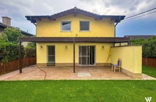 Haus kaufen in 1210 Wien, Modernes Traumhaus auf Eigengrund | KGV-Leopoldau |Großer Garten | Pool | Überdachter Stellplatz | Saniert