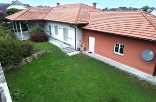 Haus kaufen in 4052 Ansfelden, NEUER PREIS! XXL Traum Bungalow mit Kachelofen überdachter Terrasse, Gartenoase, Wohnkeller und Doppelgarage im Laahfeld /Ansfelden