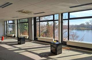 Büro zu mieten in 1220 Wien, Helle EG-Bürofläche mit Aussicht auf das Kaiserwasser!