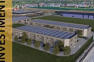 Lager kaufen in 4052 Ansfelden, Vermietete Betriebs-/Produktions- oder Lagerhallen im Grünwallpark Ansfelden zu Verkaufen