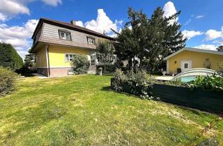 Einfamilienhaus kaufen in 2201 Gerasdorf, Familientraum einmalig! 250 m² Wohnfläche + 140 m²Wohnkeller! Großer Garten mit Swimmingpool! + Garage+ Sauna!